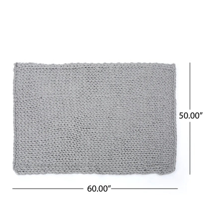 Grey-Wool Blanket