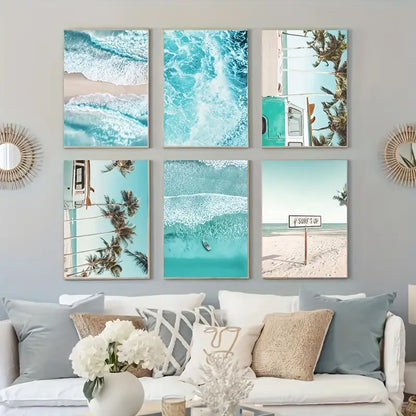 Decorative Beach Wall Art Set