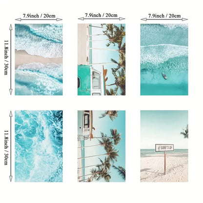 Decorative Beach Wall Art Set