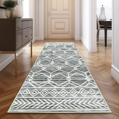 Geometric Kitchen-Runner Carpet