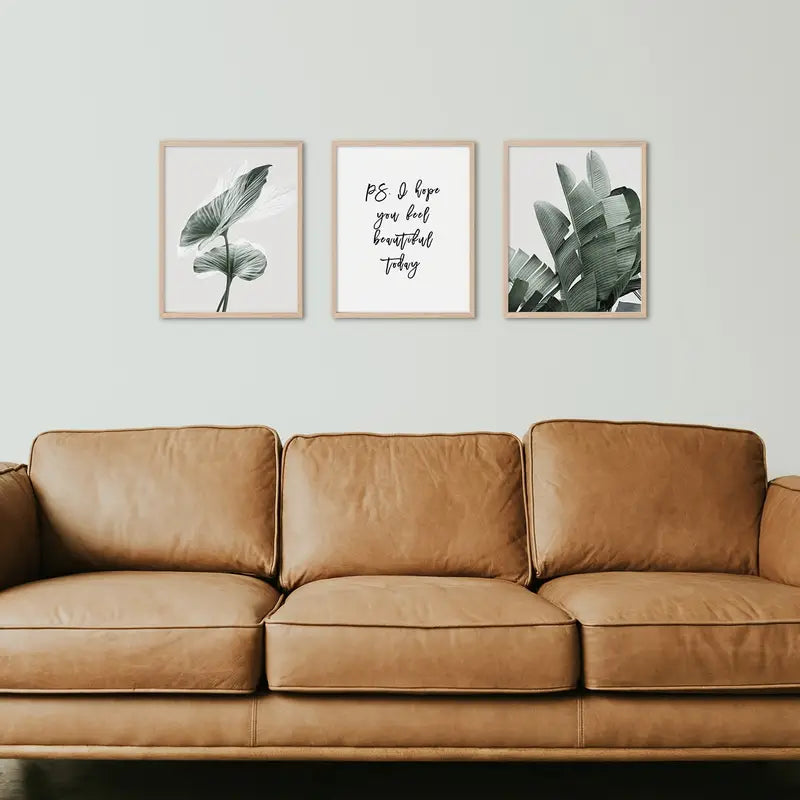 Green Botanical Wall Art Prints