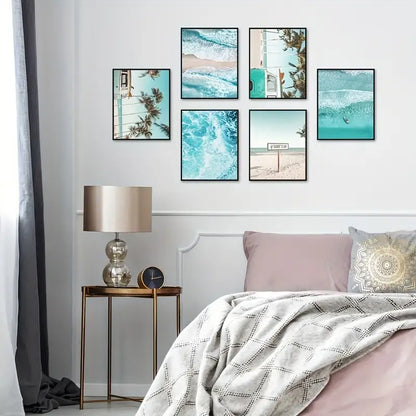 Decorative Beach Wall Art Set