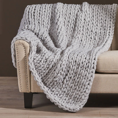 Grey-Wool Blanket